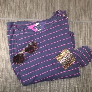 Purple & Fuschia Cute Tommy Hilfiger Shirt